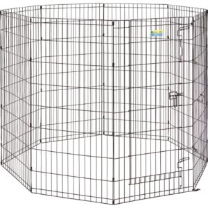 EXERCISE PEN 48" BLACK W DR