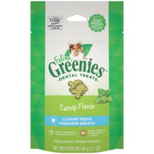GREENIES CATNIP TREAT 2.1OZ