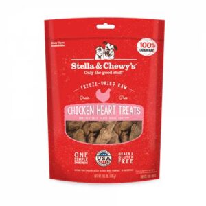 S&C FZDR DOG TRT CKN HRT 3OZ