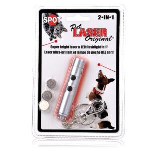 SPOT LED LASER SILVER 2IN