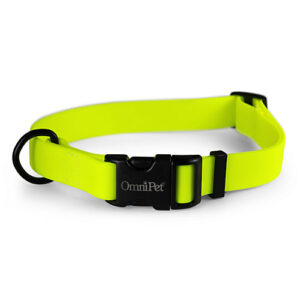BIOTHANE COLLAR 18-26" NE YL