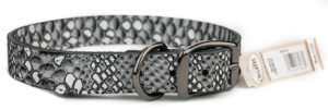 LTHR COLLAR NATV WH 1"X22"