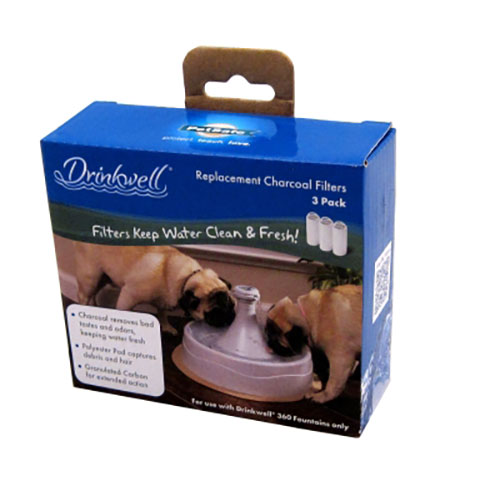 FOUNTAIN FILTERS 360 3PK