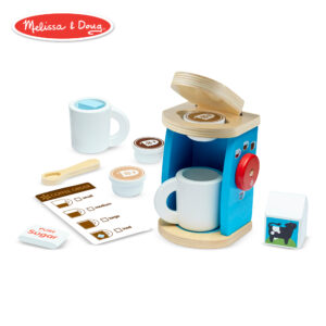 MD WOODEN BREW & SERVE COFFEE