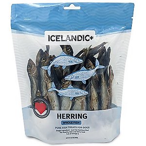 ICELANDIC DOG WHOLE HERRING 9OZ