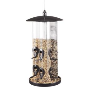 TRIPLE TUBE FEEDER BLACK 3.5