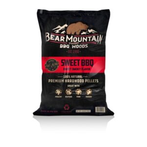 BEAR MTN BBQ PEL 20# SWEET