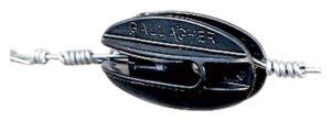 STRAIN INSULATOR BLACK 5PK