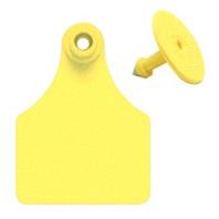 EAR TAG ALLFLEX LG YEL BLANK 25P