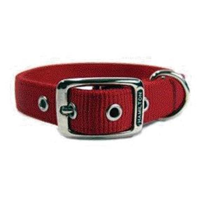DOG COLLAR 1"X22" RED