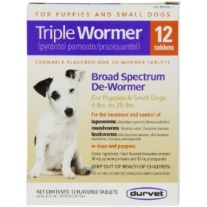 TRIPLE WORMER SM DOG 12 TAB