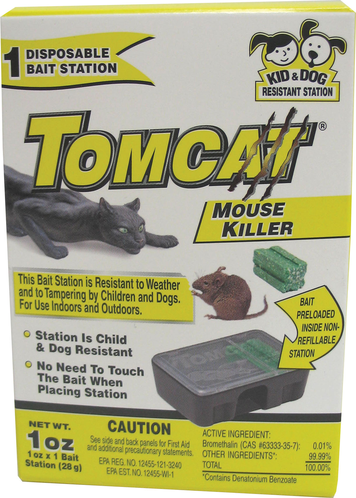 MOUSE BAIT STATN DISPOS 1/PK