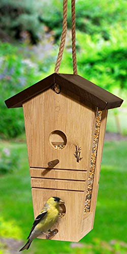 BAMBOO TALL HOPPER FEEDER