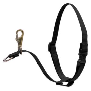 1in Black 26-38 No Pull Hrns