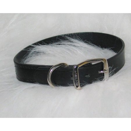 DOG COLLAR 1 X 22 LEATHER