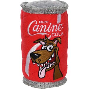 TUFFY DOG TOY SODA CAN