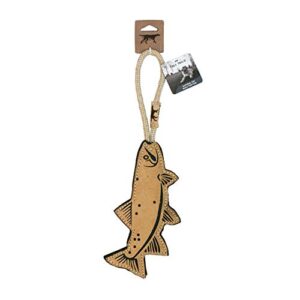LEATHER & WOOL TROUT 16 IN