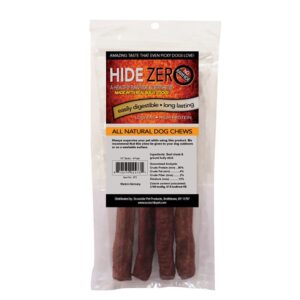 HIDE ZERO 6" DOG CHEW 6PK