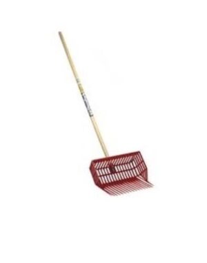 DURA PITCH FORK 2 RED W HANDLE