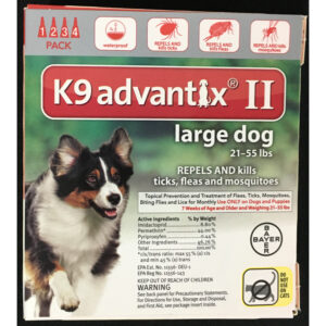 ADVANTIX II DG RD 21-55LB 4 PK