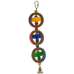 A&E GEARS/RINGS BIRD TOY MED