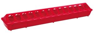FEEDER FLIP TOP 20IN RED