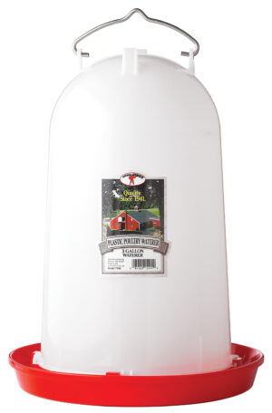 POULTRY WATERER 3 GAL HANGING LG