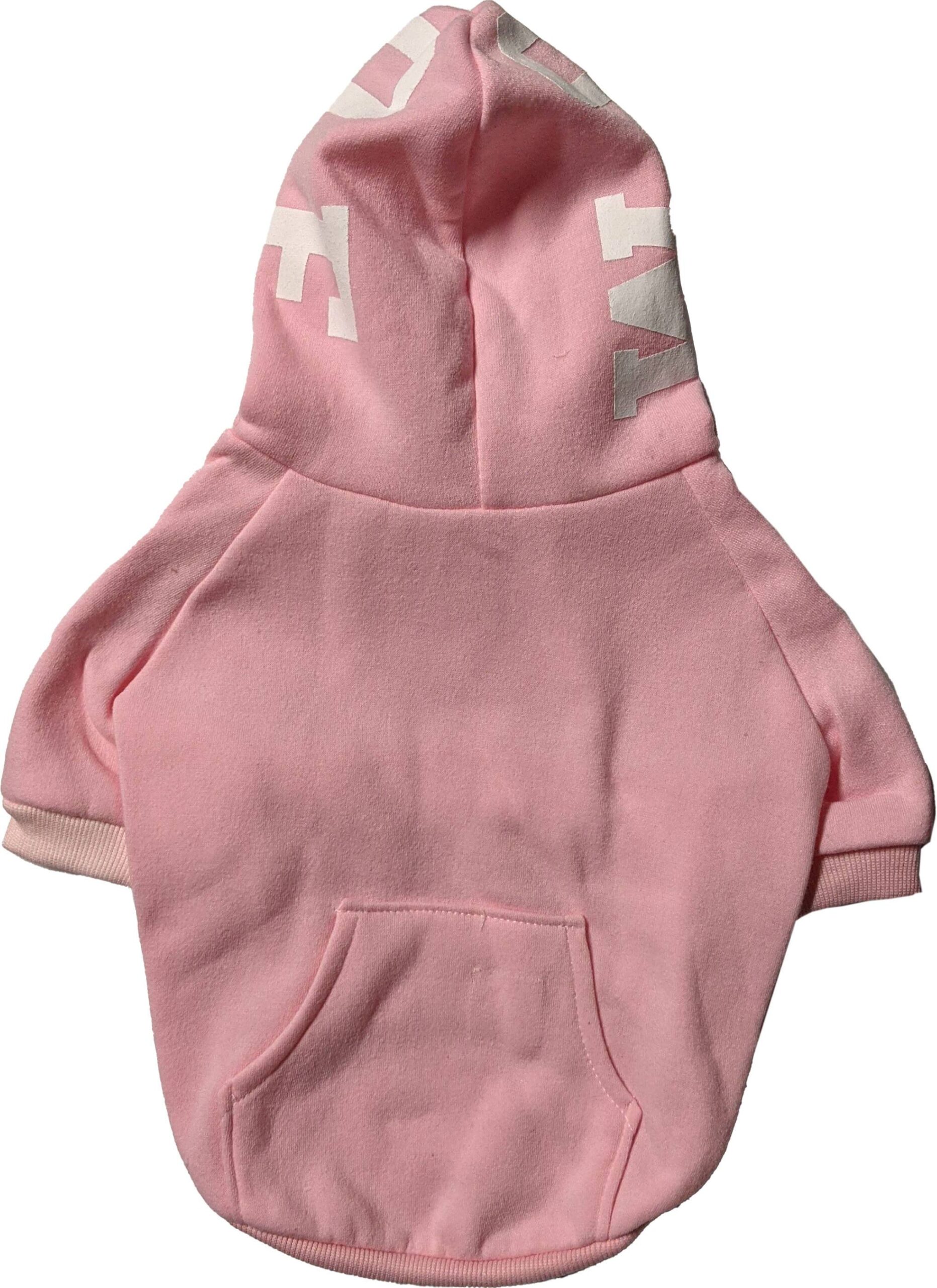 COSMO WOOF HOODIE PINK XS