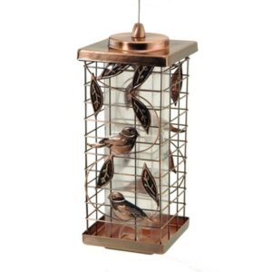 FEEDER CAGED TUBE LEAF