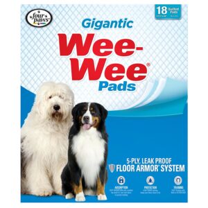 GIGANTIC WEE WEE PADS 18PK