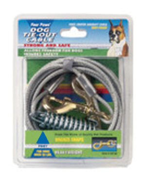 TIE OUT CABLE 30FT HEAVY