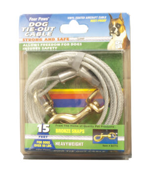 HEAVY TIE OUT CABLE  15FT