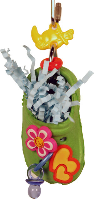HAPPY BEAK CROC-FETTI BIRD TOY