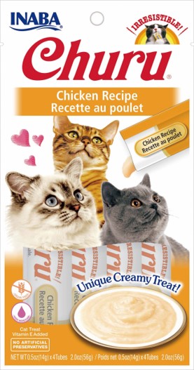 CHURU 4PK TUBES CHKN