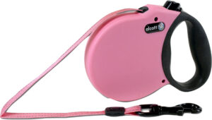 RETRACTABLE LEASH SM PINK