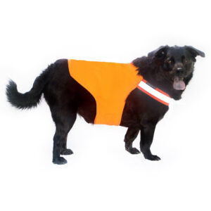 VEST DOG SAFETY ORANGE XL 38IN