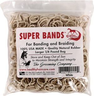 HHC SUPERBANDS WHITE 1/4LB