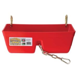 LG FENCE EFEDER W CLIPS 16" RED