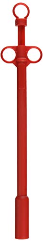 BALLING GUN LG RED PLASTIC