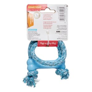 KONG PUP GOODIE BONE W/ROPE XS