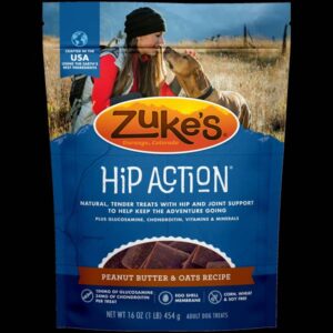 ZUKES DOG HIP ACT PB/OAT 16OZ