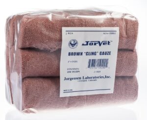 GAUZE BROWN CLING 5YRD 3IN