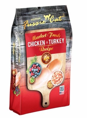 FUSSIE CAT CKN TKY 10 LB