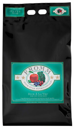 FROMM CAT 4STAR DUCK VEG 4LB