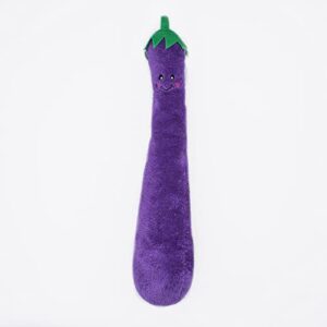 JIGGLERZ EGGPLANT DOG TOY XL