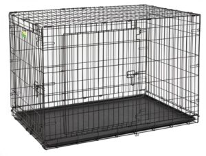 DOUBLE DOOR DOG CRATE 48"