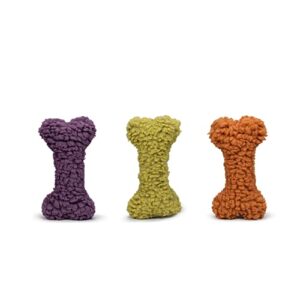HUGGLE DOG FLEECE BONE