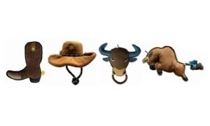 WETSERN THEMED DOG TOYS