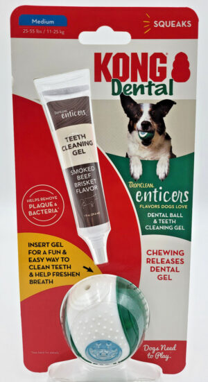 KONG DENTAL BALL GREEN MD