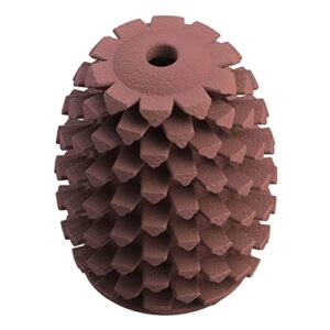 NATRL RUBBER PINECONE 3IN